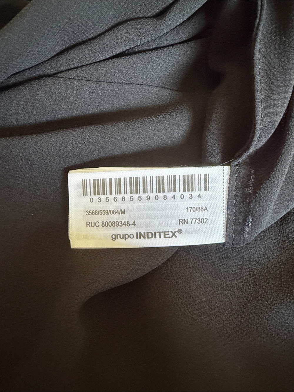 Zara Strapless Polka Dot Midi Dress Medium Black White Cocktail Wedding Guest - Picture 10 of 12